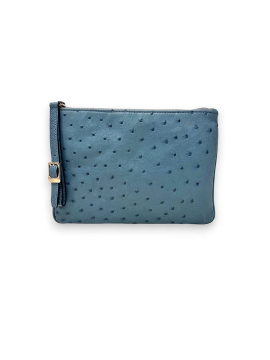 Pochette combinée en autruche
