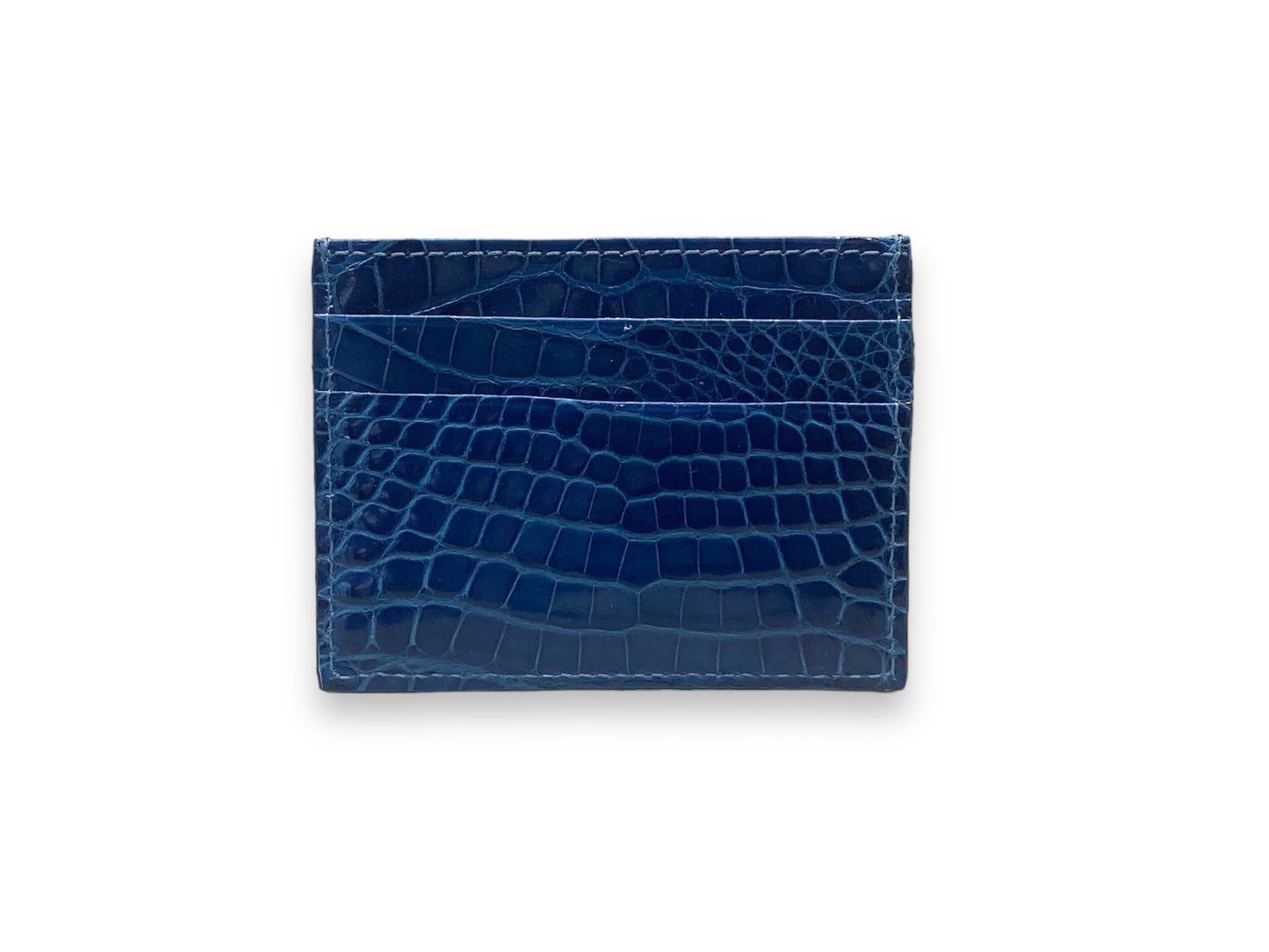 Small Credit Card Holder | Shiny Alligator