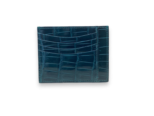 Credit Card Holder | Shiny Alligator