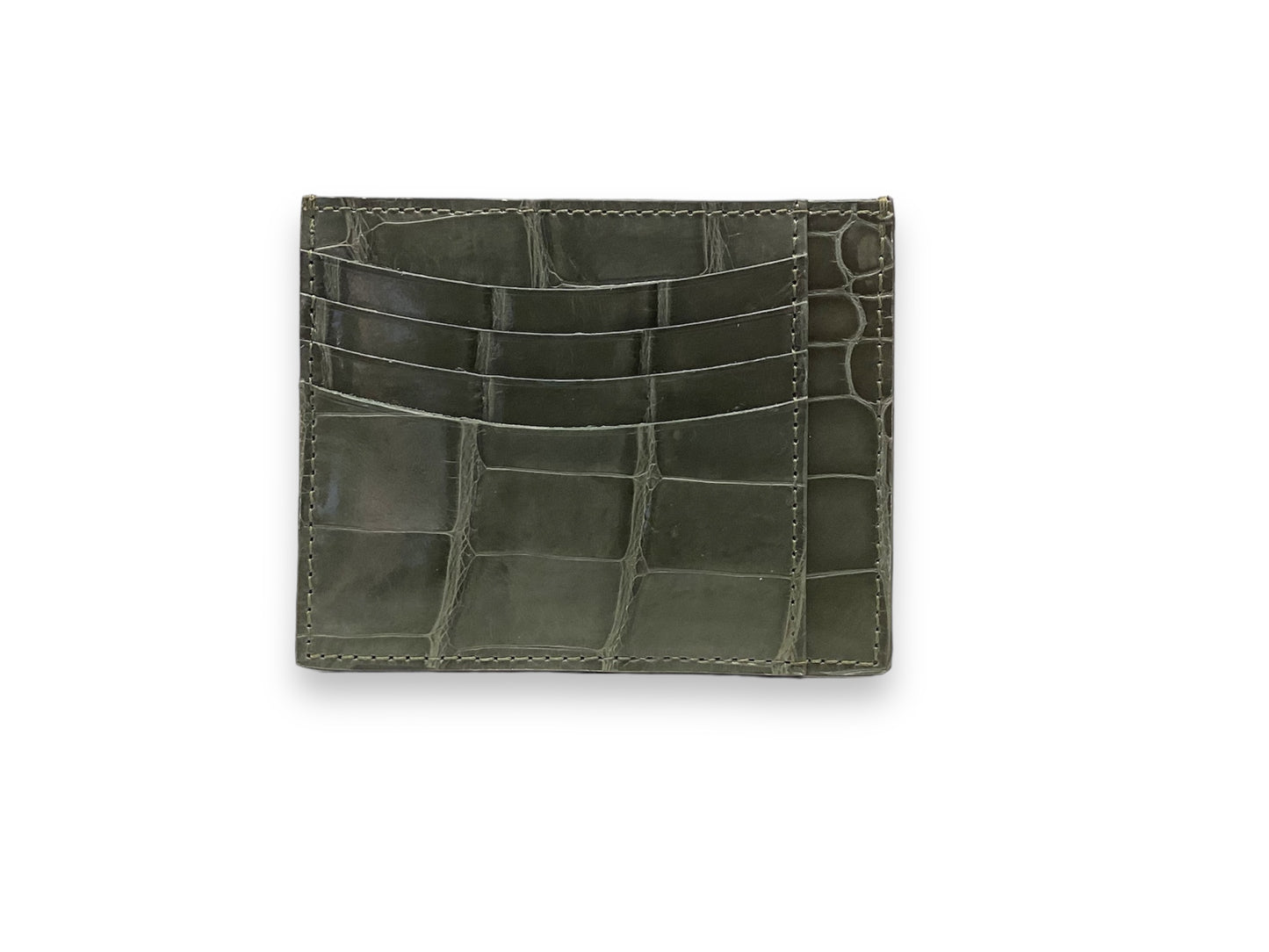 Porte-cartes de crédit | Alligator brillant