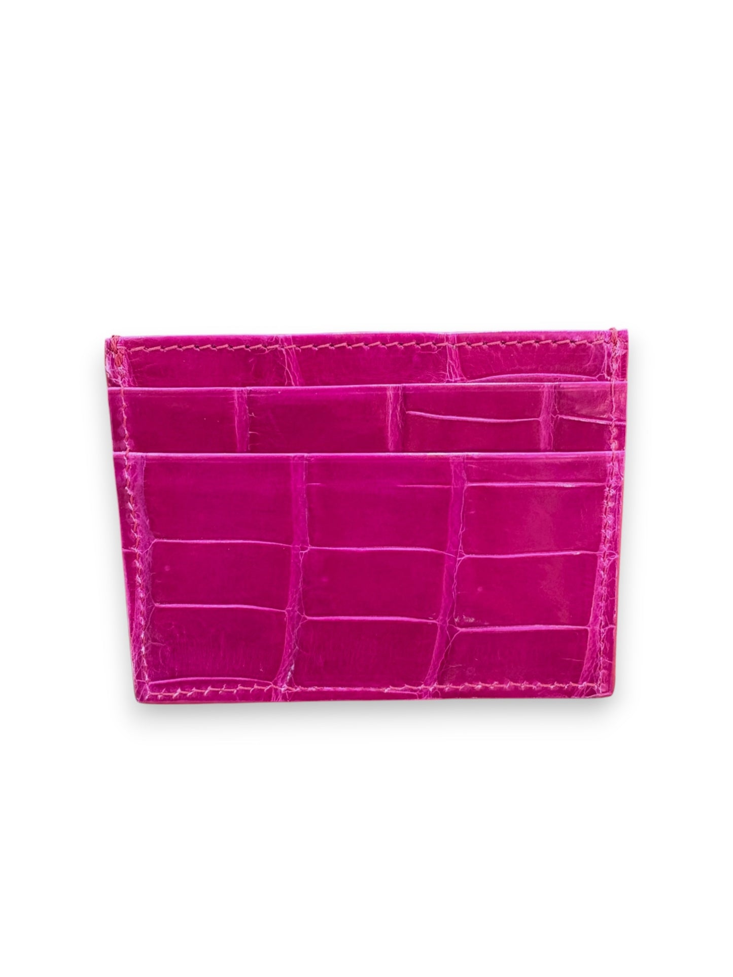 Small Credit Card Holder | Shiny Alligator