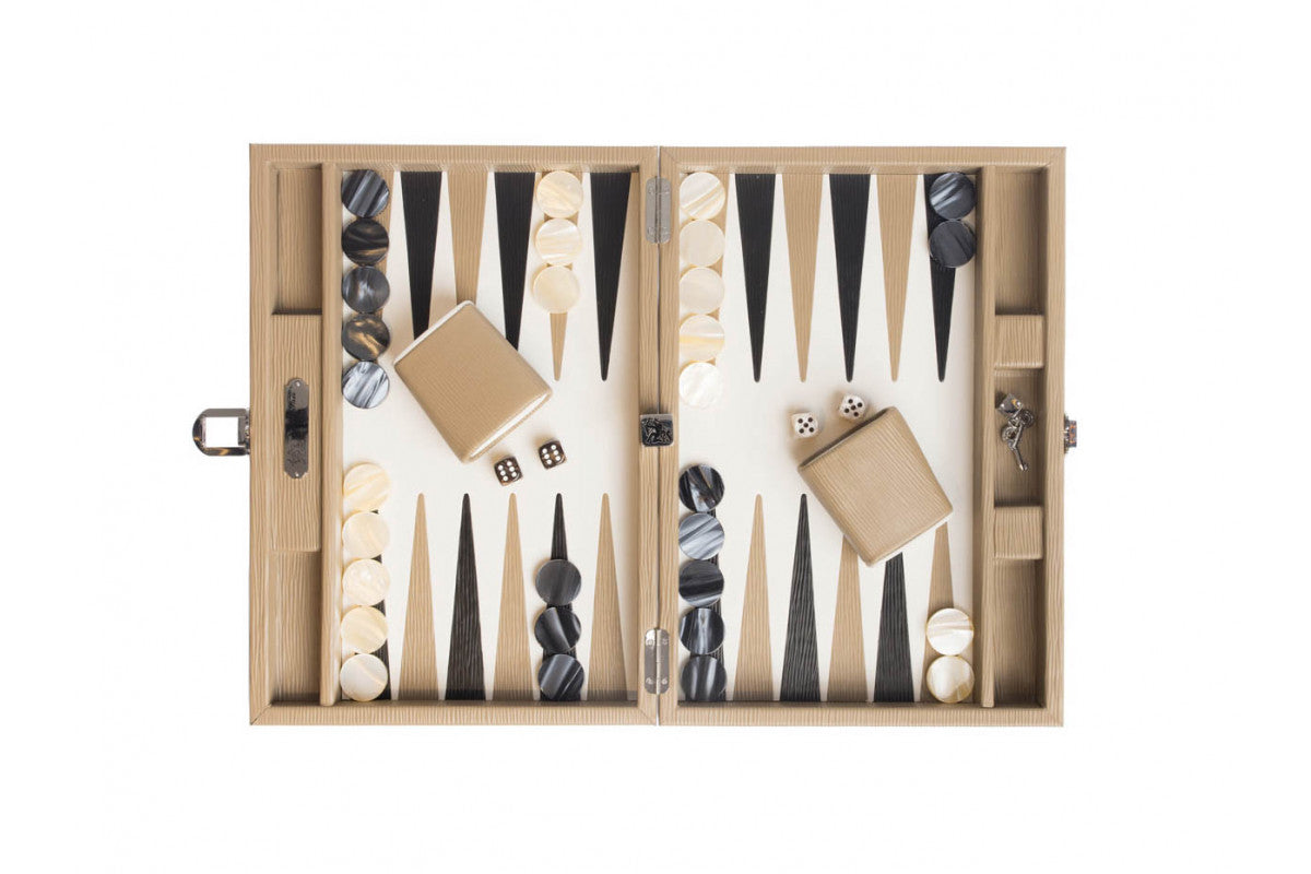 Backgammon - Medium Epi Taupe