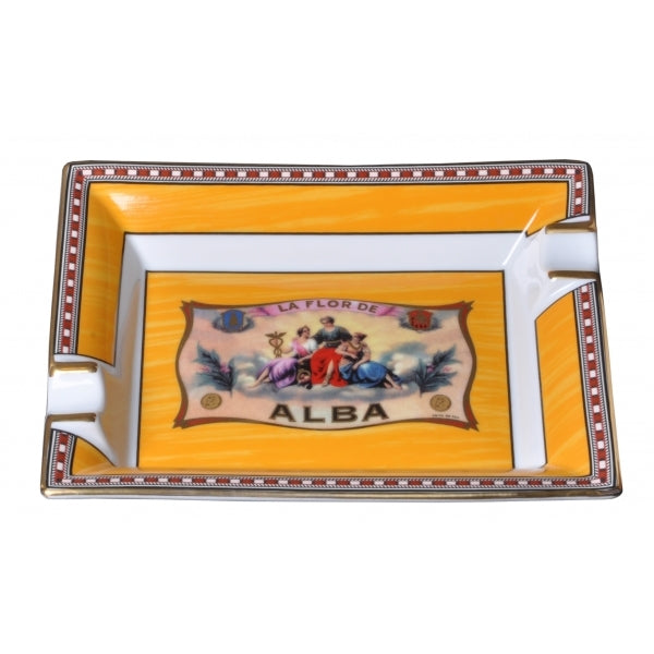 Ashtray - Flor de Alba - Yellow