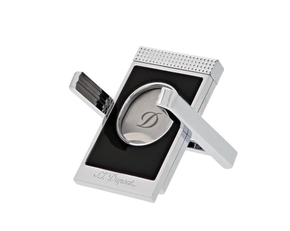 Cigar Cutter Stand - Black Chrome