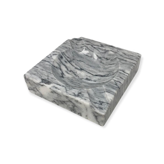 Ashtray - Grey Marble Small