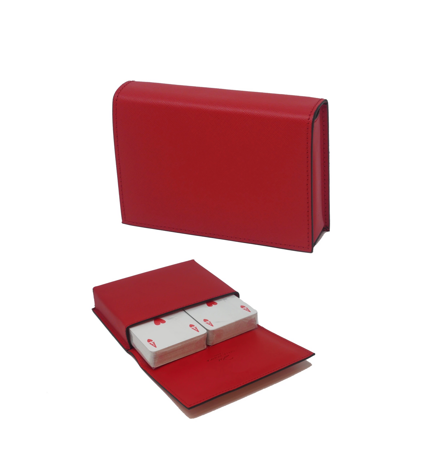 Porte-cartes à jouer - Saffiano