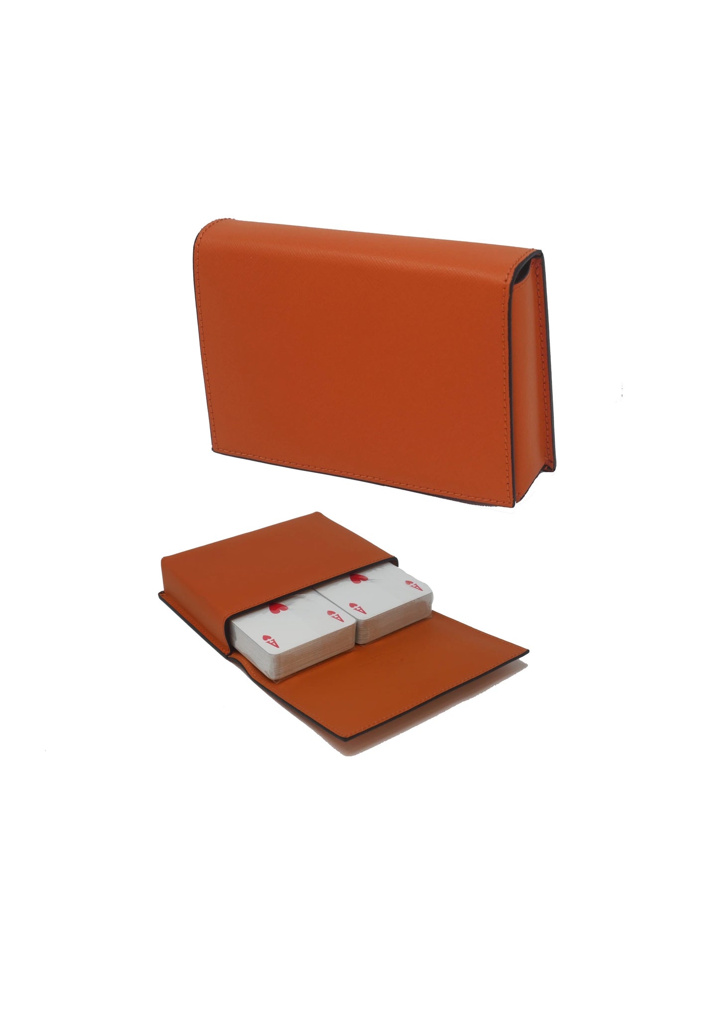 Porte-cartes à jouer - Saffiano