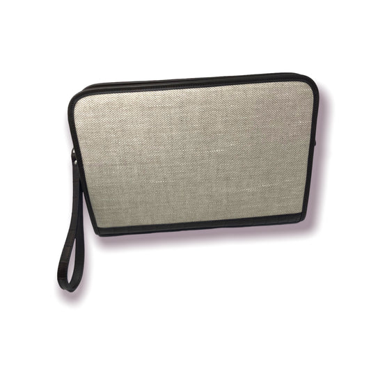 Porte-documents | Toile et crocodile
