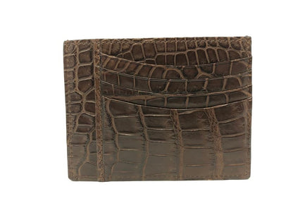 Credit Card Holder - Real Crocodile