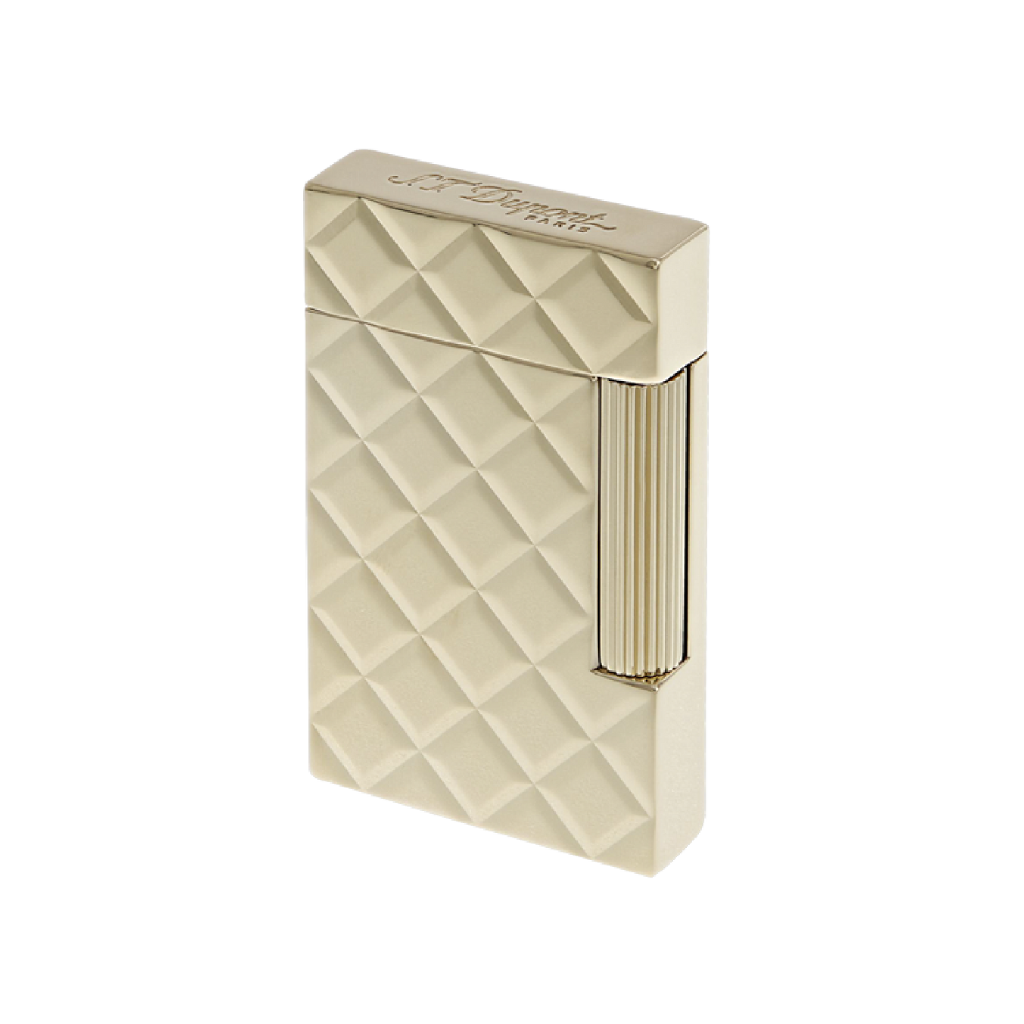 L2 - Slim Quilted Yellow Gold