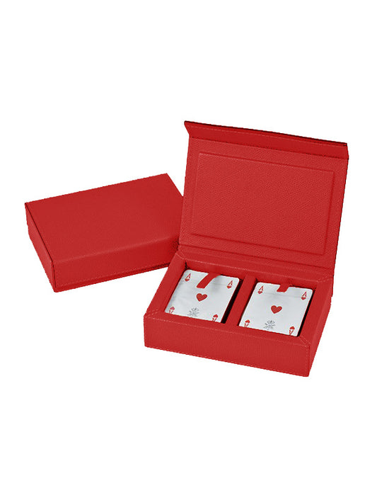 Porte-cartes à jouer - Cuir