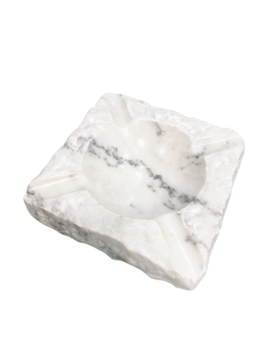 White Marble Ashtray